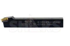 SHARS 7PCS 5/8″ INDEXABLE TURNING THREADING LATHE TOOL + INSERT + Certificate M]