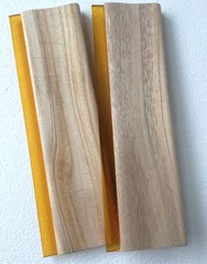 Hot Sale 4 Pcs 13″ 33cm Oiliness Screen Printing Squeegee Ink Scraper Press Tool