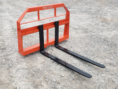 42″ 2,200 Pound Pallet Forks Attachment Fits Kubota Kioti Tractor Quick Attach