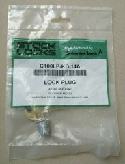 TIMBERLINE C100LP-KD-14A Lock Cylinder, Polished Nickel, Keyed Different