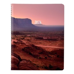 Brownline Essential Weekly Appointment Planner 2026,Twin-Wire, Soft Cover,Canyon