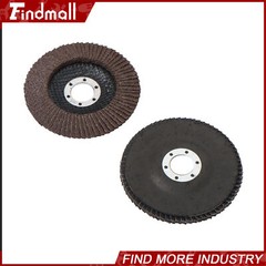 Findmall 50 Pcs 4-1/2″×7/8″ 40 Grit Premium Zirconia Flap Disc Sanding Grinding