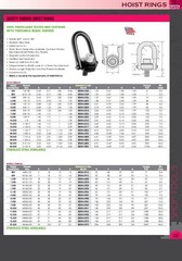 400 KG STANDARD U-BAR HOIST RING WITH M8 X 1.25 THREAD ( 8004-6912)