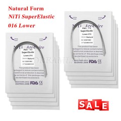 Orthodontic Niti Arch Wire Super Elastic Natural Nature Form Round choose