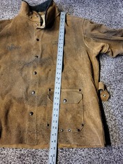 REVCO BLACK STALLION 30WC SPLIT COWHIDE WELDING JACKET SIZE XXXL Used