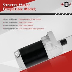 136-7832 Starter Motor Compatible with Toro TimeCutter Riding Mower