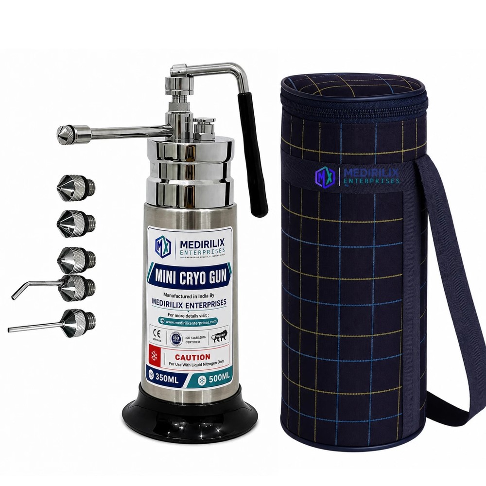 Professional Mini Cryo Can For Dermatology 350ML Liquid Nitrogen Sprayer