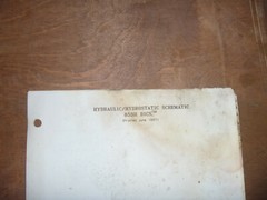 Bobcat 853H BICS Skid Steer Hydraulic Hydrostatic Schematic Diagram Manual
