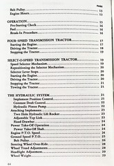 Ford Series 1801-D Diesel Industrial Tractor Owners Operators Manual Book