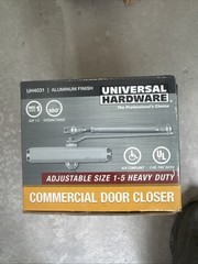 UNIVERSAL HARDWARE UH4031 Heavy-Duty Aluminum Commercial Door Closer
