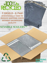 Fully Recycled Poly Mailers Earth Friendly Shipping Bags – Sensible Mailers