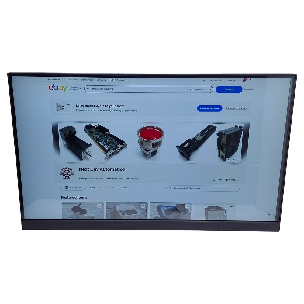 Planar PCT2235 Helium LED 22″ Multi-Touch Screen Monitor w/Speakers 1920×1080