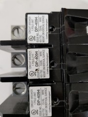 set of (3) Carling Tech EA2-B0-24-410-31E-DC Circuit Breaker 2P 1A 240V 50/60Hz