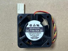 1PC SANYO 109P0424H6D03 24V 0.07A 3-wire FUNAC cooling fan 40*40*20mm