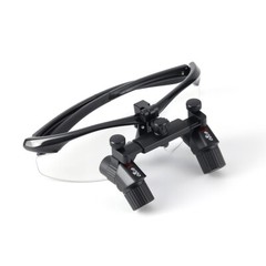 3.0X-6.0X Dental Medical Surgical Headband Binocular Loupes +LED Head Light