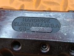 Hardinge 1″ I.D. Lathe Tooling Block CS-24 50mmX60mm Boring Bar Holder USA 1.0
