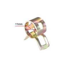 10pcs Silicone Vacuum Hose Pipe Clamp Low Pressure Air Clip Clamp 11mm 7/16inch