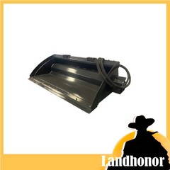 72in LandHonor Rake Bucket Hydraulic Teeth Soil Conditioner Skid Attachment
