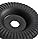 Set of 5 Angle Grinder Wood Carving Disc for 4″ or 4 1/2″ Attachments with 5/8 i