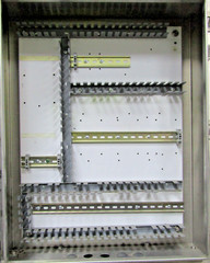 😏 HOFFMAN TYPE 4,4X,12 MOUNTED INDUSTRIAL CONTROL PANEL ENCLOSURE A-30H2408SSLP
