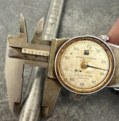 1018 Cold Drawn Steel Round Bar 5/8″ Dia x 12″ Long – Low Carbon CRS Solid Rod