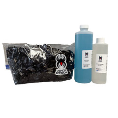 1/2″ Chopped Carbon Resin Kit: 1 lb (making FORGED composites)