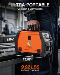 HITBOX MIG Welder 110V 220V MMA Lift TIG Support Spool Gun Welding Machine 4 in1