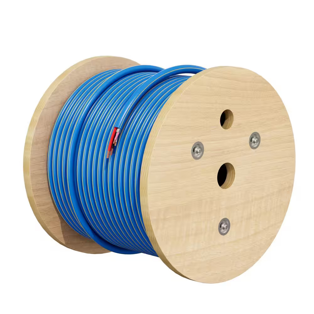 500 Ft. 18/2C+22/1PR Blue CMR/CL3R Lutron Equivalent GRX-CBL-346S, Liberty LUTRO