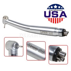 1-10pcs Dental High Speed Handpiece Push Clean Head 4Holes Fast Turbine UPS