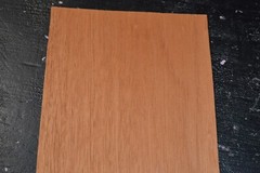 Mahogany Raw Wood Veneer Sheet 7 x 20 inches 1/42nd L4665-40