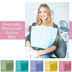BRITEDENT 13″ X 18″ Patient Towels – Bibs- Napkins 3 PLY