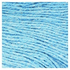 Boardwalk 502BLEA 5 in. Super Loop CO/SYN Fiber Wet Mop Heads – Blue, Medium New