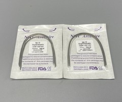 100Pcs Dental Orthodontic Super Elastic Niti Arch Wire Round Natural Form USA