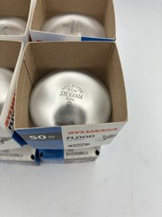 6 Sylvania Floodlights 130v Indoor Medium Base 50w R20 Reflector