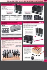 60 Piece Transfer Punch Set – Heat Treated Steel