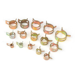 115Pcs 6-22mm Spring Clips Fuel Hose Line Water Pipe Air Tube Clamps Pliers Kit