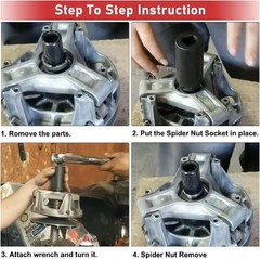 Clutch Nut Socket Tool For 900 1000 XP, Ranger, Crew, General, ACE, EPS, EFI UTV