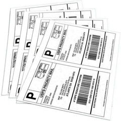 Labels Premium Mailing Shipping 8.5×5.5 Half-Sheet Self Adhesive Laser & Inkjet