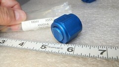 LOT 5pieces New AN Fitting AN929-8 Aluminum Caps AN929-8D