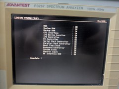 Advantest R3267 Spectrum Analyzer 100Hz – 8 GHz Loaded with options