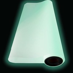 DTF Film Glow in The Dark 11.8in x 32.8ft DTF Transfer Film Luminous Cold Peel