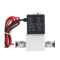 1/8″ NPT 2 Way Normally Closed DC 12V Electric Solenoid Air Valve Sets