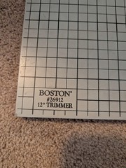Boston 12″ Paper Trimmer #26912 Paper Guillotine Cutter Photography Made USA 90s