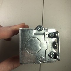 Thomas & Betts 51 Galvanized Steel 1-Gang Gangable Switch Box 2 Inch x 3 Inch…