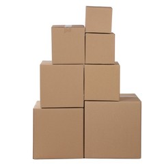 100Pcs 6x6x6″ Packaging Transporting Corrugated Cardboard Paper Shipping Boxes