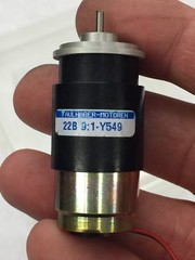 FAULHABER GEARMOTOR D.C. 3-24 VOLTS 9:1 RATIO CORELESS ARMATURE HIGH PRECISION !