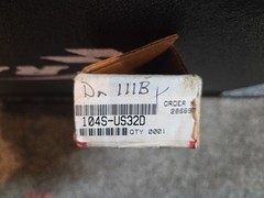 Glynn Johnson 104S-US32D Overhead Holder and Stop Satin Stainless Steel NOS
