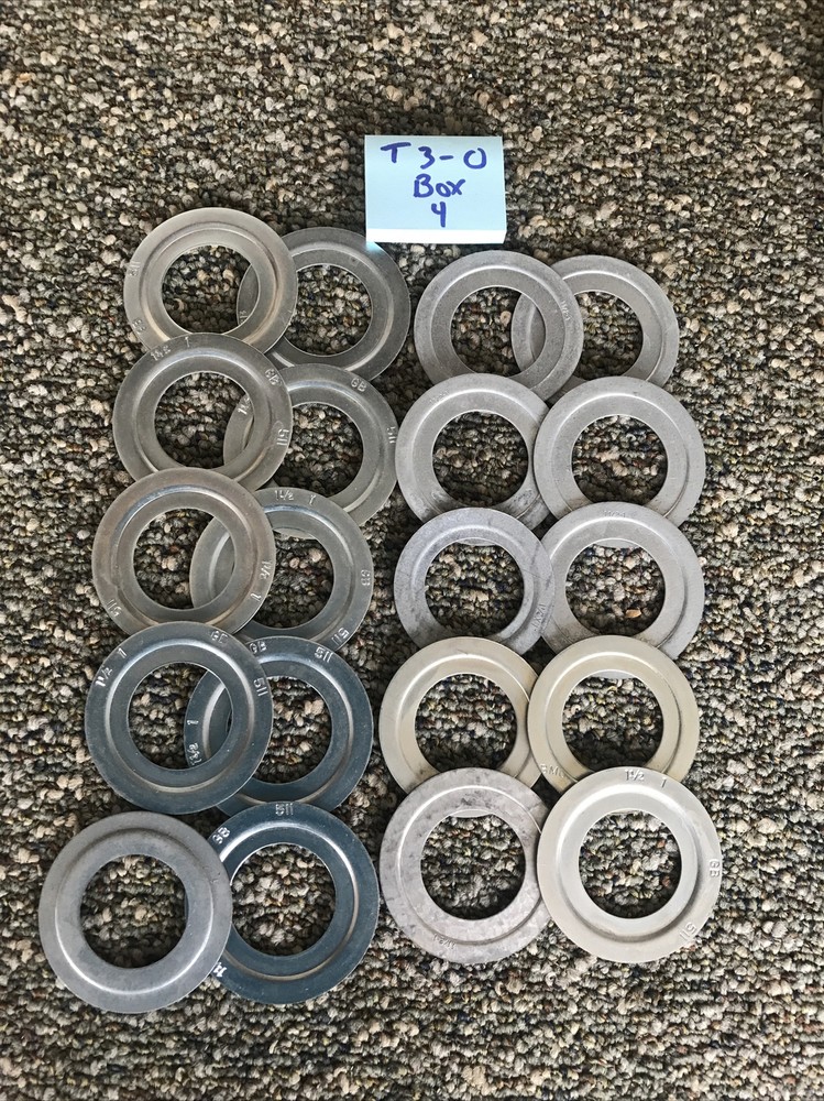 Lot of 10 Sets Reducing Washers 1 1/2 ” to 1″ – Zinc Plated 1.50 To 1.00