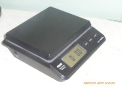 AWS PS-25KG x2G POSTAL SHIPPING DIGITAL SCALE 55LB x0.01LB – BLACK