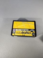 Geddes Dark Drafter 1.3mm Lead Refills 10 Black 36 Containers w/ 10 Lead, 360